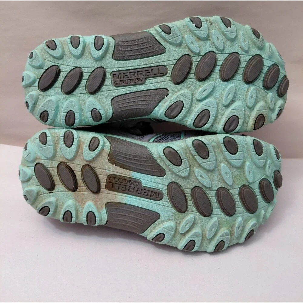 Merrell Kids Hydro H2O Hiker Sport Sandal (Gray, Pink and Turquoise) Size 3M